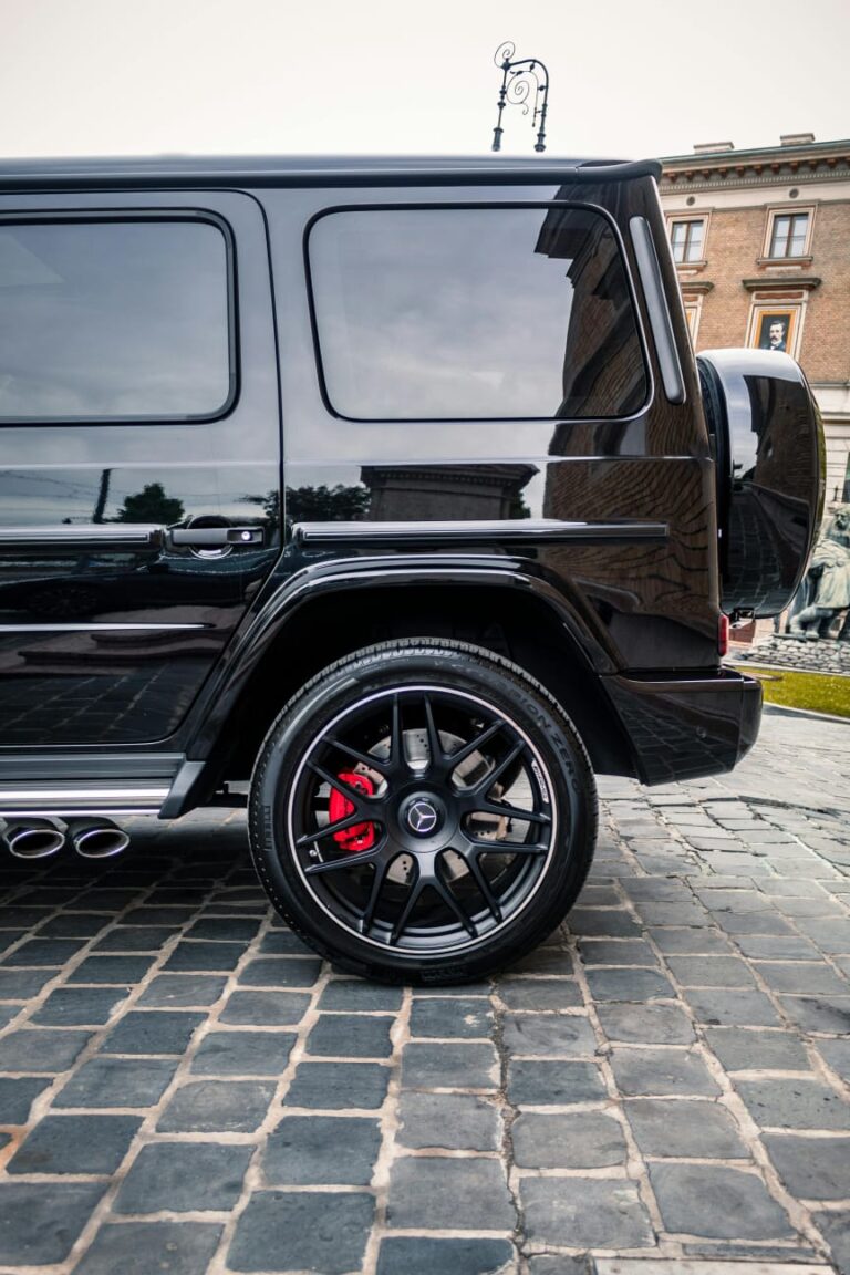 Mercedes G-Class wheel and tyre detailing Australia